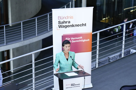 Pressekonferenz vom BSW in Berlin