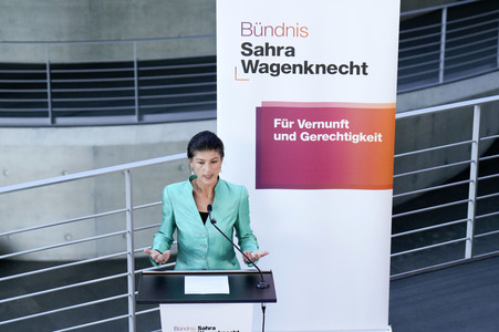 Pressekonferenz vom BSW in Berlin
