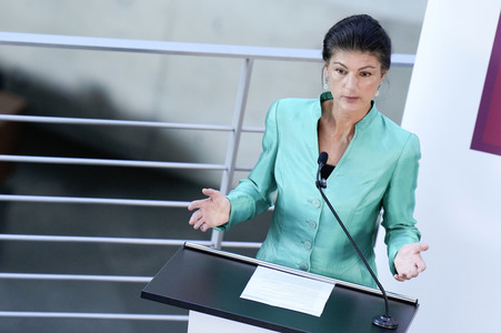 Pressekonferenz vom BSW in Berlin