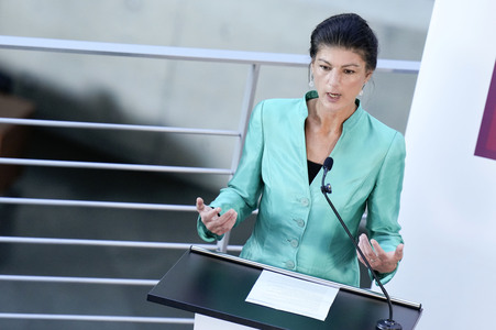 Pressekonferenz vom BSW in Berlin