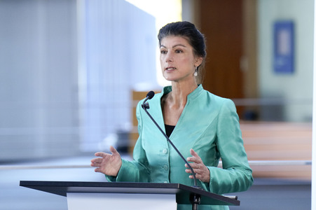 Pressekonferenz vom BSW in Berlin