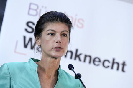 Pressekonferenz vom BSW in Berlin