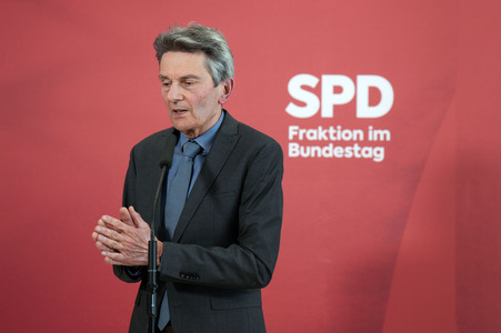 Fraktionssitzung der SPD-Bundestagsfraktion in Berlin