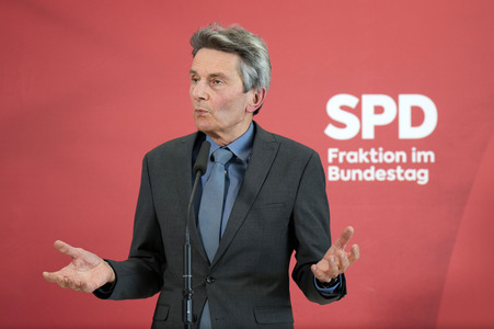 Fraktionssitzung der SPD-Bundestagsfraktion in Berlin