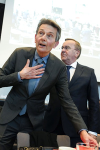 Fraktionssitzung der SPD-Bundestagsfraktion in Berlin