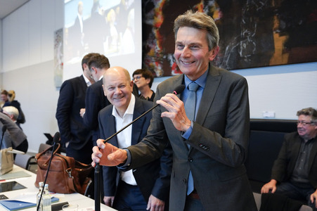 Fraktionssitzung der SPD-Bundestagsfraktion in Berlin