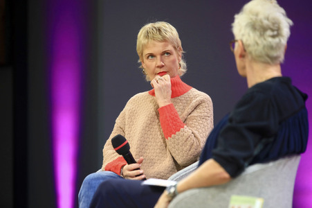 Cordula Stratmann auf der Frankfurter Buchmesse 2024