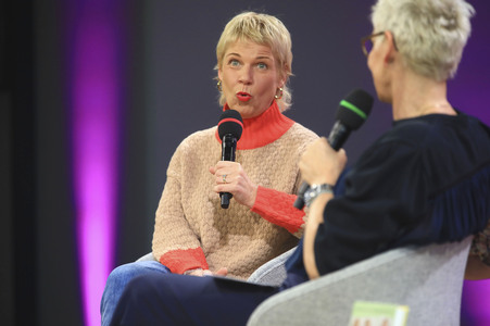 Cordula Stratmann auf der Frankfurter Buchmesse 2024