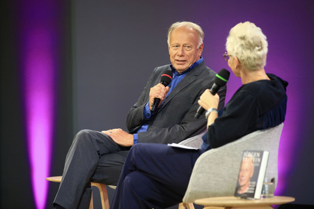 Jürgen Trittin auf der Frankfurter Buchmesse 2024