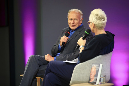 Jürgen Trittin auf der Frankfurter Buchmesse 2024