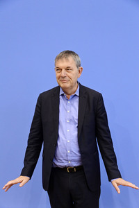 Bundespressekonferenz 'Aktuelle Situation und Schwierigkeiten der humanitären Hilfe im Nahen Osten' in Berlin