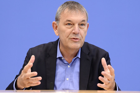 Bundespressekonferenz 'Aktuelle Situation und Schwierigkeiten der humanitären Hilfe im Nahen Osten' in Berlin