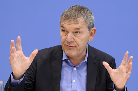 Bundespressekonferenz 'Aktuelle Situation und Schwierigkeiten der humanitären Hilfe im Nahen Osten' in Berlin