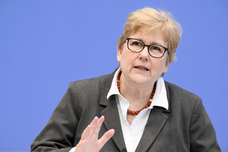 Bundespressekonferenz 'Monitor Menschenhandel in Deutschland - Erster Periodischer Bericht'  in Berlin