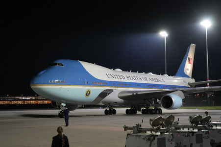 Ankunft des amerikanischen Präsidenten Joe Biden in Berlin