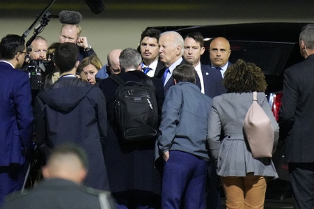 Ankunft des amerikanischen Präsidenten Joe Biden in Berlin