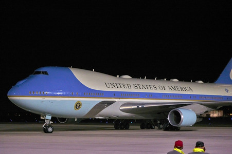 Ankunft des amerikanischen Präsidenten Joe Biden in Berlin