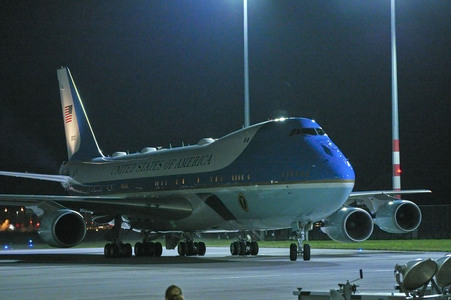 Ankunft des amerikanischen Präsidenten Joe Biden in Berlin