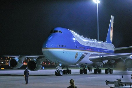 Ankunft des amerikanischen Präsidenten Joe Biden in Berlin