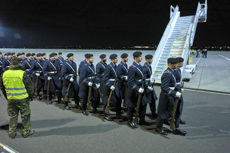 Ankunft des amerikanischen Präsidenten Joe Biden in Berlin