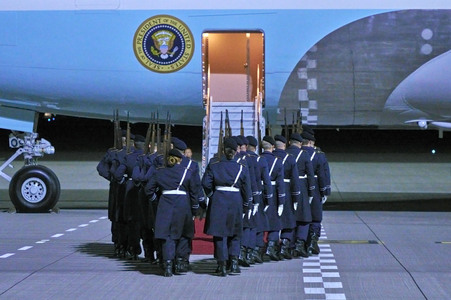 Ankunft des amerikanischen Präsidenten Joe Biden in Berlin