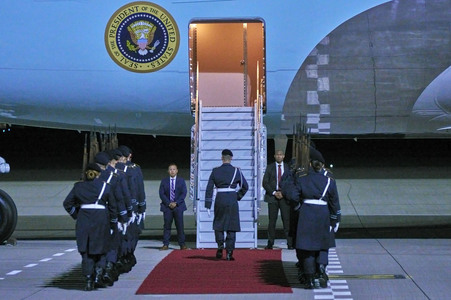 Ankunft des amerikanischen Präsidenten Joe Biden in Berlin