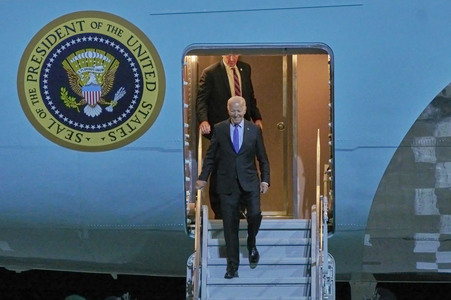 Ankunft des amerikanischen Präsidenten Joe Biden in Berlin