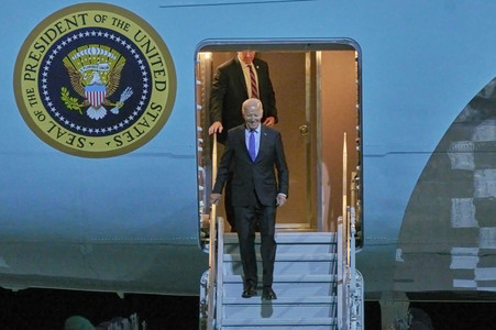 Ankunft des amerikanischen Präsidenten Joe Biden in Berlin