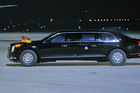 Ankunft des amerikanischen Präsidenten Joe Biden in Berlin