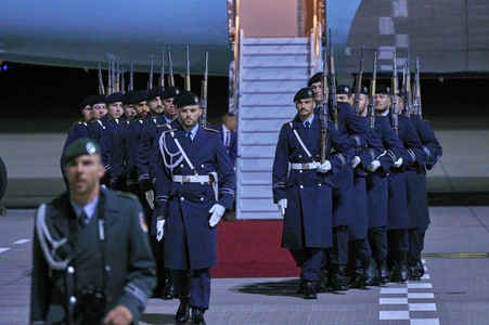 Ankunft des amerikanischen Präsidenten Joe Biden in Berlin