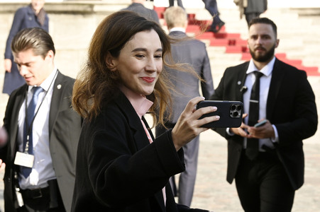 Begrüßung des amerikanischen Präsidenten Joe Biden im Schloss Bellevue in Berlin