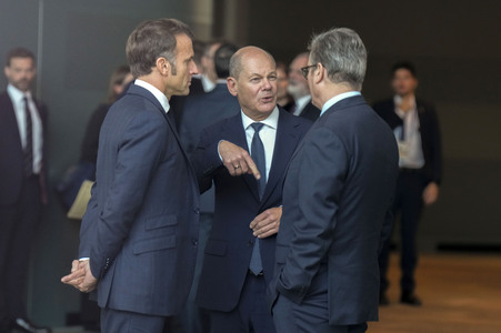 QUAD Treffen im Bundeskanzleramt in Berlin