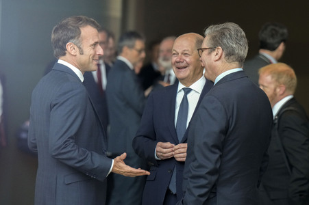 QUAD Treffen im Bundeskanzleramt in Berlin