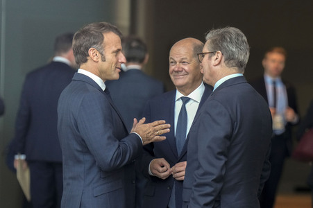 QUAD Treffen im Bundeskanzleramt in Berlin