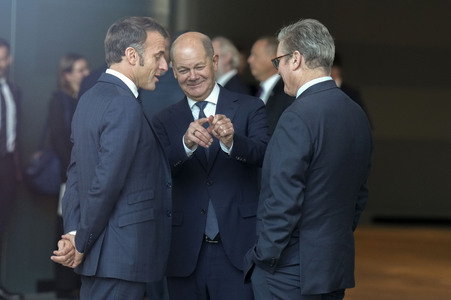 QUAD Treffen im Bundeskanzleramt in Berlin