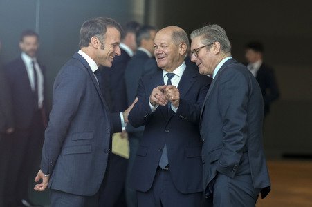 QUAD Treffen im Bundeskanzleramt in Berlin