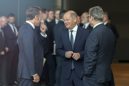 QUAD Treffen im Bundeskanzleramt in Berlin