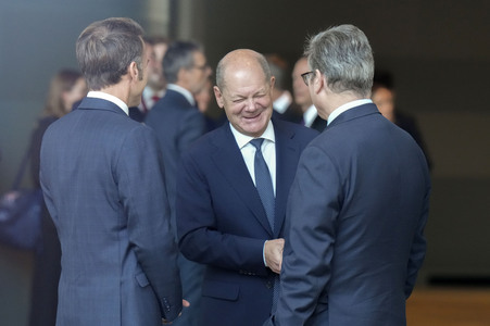 QUAD Treffen im Bundeskanzleramt in Berlin