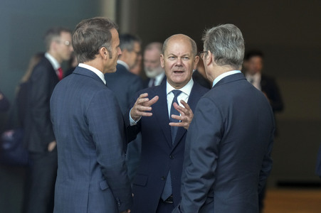 QUAD Treffen im Bundeskanzleramt in Berlin
