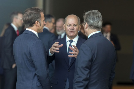 QUAD Treffen im Bundeskanzleramt in Berlin