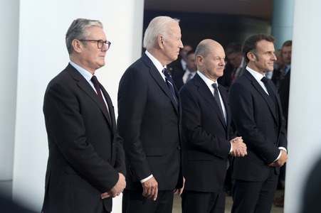 QUAD Treffen im Bundeskanzleramt in Berlin
