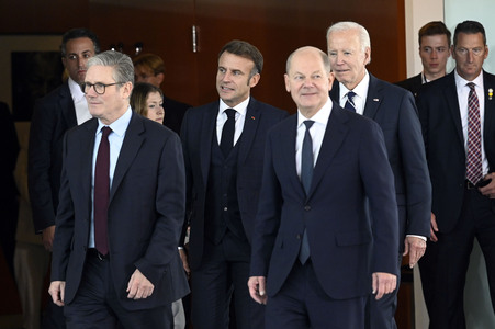 QUAD Treffen im Bundeskanzleramt in Berlin
