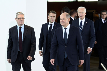 QUAD Treffen im Bundeskanzleramt in Berlin