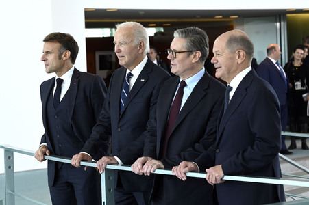 QUAD Treffen im Bundeskanzleramt in Berlin
