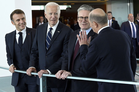 QUAD Treffen im Bundeskanzleramt in Berlin