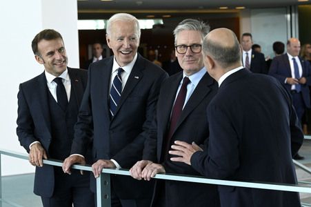 QUAD Treffen im Bundeskanzleramt in Berlin