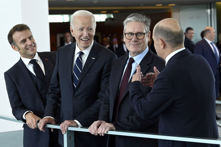 QUAD Treffen im Bundeskanzleramt in Berlin