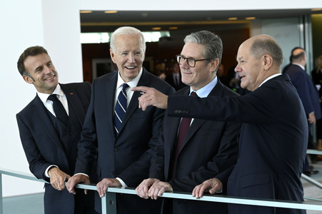 QUAD Treffen im Bundeskanzleramt in Berlin