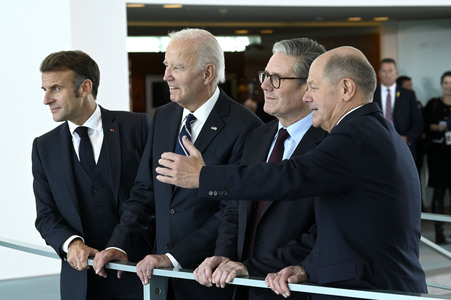 QUAD Treffen im Bundeskanzleramt in Berlin