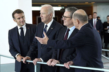 QUAD Treffen im Bundeskanzleramt in Berlin